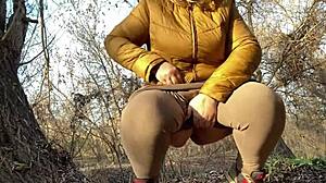 The mature mother-in-law's curvy body in roleplay.