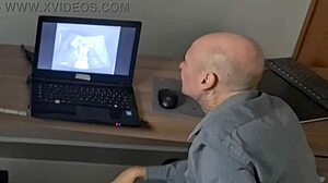 gynecologist fucks the wife from behind while the cuckold watches