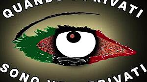 Bent over blowjob with big cock cum in mouth