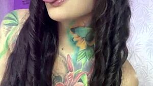 Naughty Kitten With Split Tongue Masturbates For You Testing My New Svakom Toy