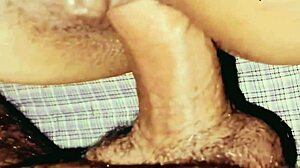 Oh man, sharing this bed with my aunty feels so good, especially when I finally cum deep inside her tight wet pussy