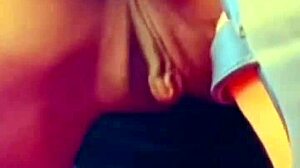 tinder girl gets drunk and suggestively mounts cock destroying it with rich tits