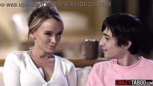 Pristine Edge Fucks Stepson's Massive Hard Cock