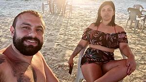 at the beach, sun, sea, and pussy fire - i'll fuck everyone there 😏🌊🏖️