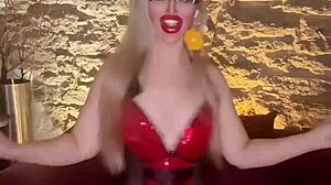 Singer Controlled by Blonde Goddess in Findom