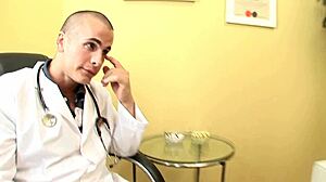 Brunette milf gets fucked by doctor