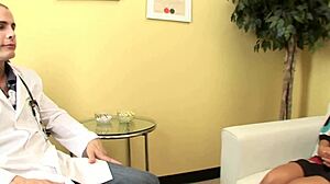 Brunette milf gets fucked by doctor