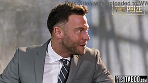 Curvy big boobs MILFs fuck stepfamily to win prize on a game show.