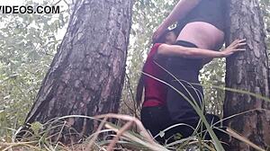 We Hid Under A Tree From The Rain And We Had Sex To Keep Warm - Lesbian Illusion Girls