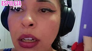 POV Butt Workout With Latina Girlfriend's Huge Ass