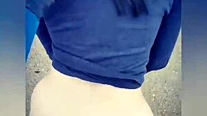 She Leaves Her Spit on His Big Cock and He Leaves His Cum on Her Lips