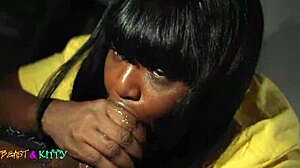 Oh man, sneaking off for that deep cock suck with itskittylove and itsthebeast 😏