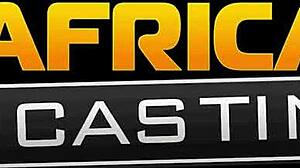 African Casting - Black Asshole Licked And Tight Pussy Dicked