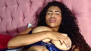 Busty Latina Reaches Intense Orgasm With Dripping Wet Pussy Toys