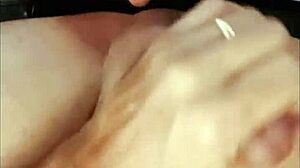 French Amateur in Red Satin Leopard Bodysuit and Black Leather Pants Engages in Deepthroat, Rimming, and Doggystyle POV Action