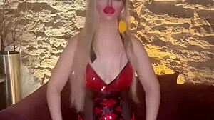 Singer Controlled by Blonde Goddess in Findom