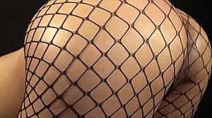 Emotional Moans as He Whips and Cums in Doggy on Big Latin Ass with Gag