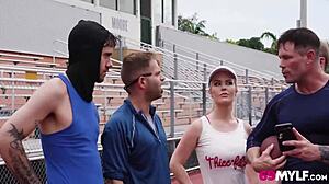 i'm slimthick vic and in the draft part 2, getting my big tits and ass fucked in doggystyle, missionary, and cowgirl