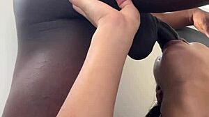 I love deepthroating that big black cock outdoors with my amateur couple nysdel