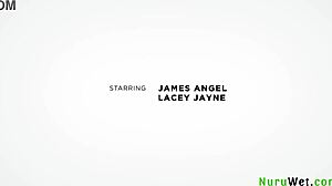 Busty Brunette Lacey Jayne Gets Doggy Fucked in Van by James Angel.