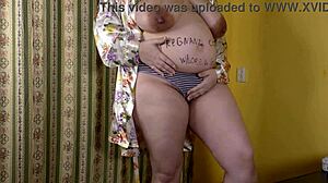 My cheating wife changes after cuckold session with real creampie in her hairy pussy from group action.