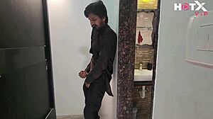 Indian Muslim Maid Girl With Huge Boobs Gets Bent Over