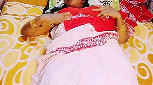 indian aunty self-sex with big boobs! dirty talks in bedroom intensely.