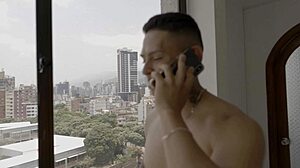 Rough bondage penetration of shy latina coed in missionary humiliation!