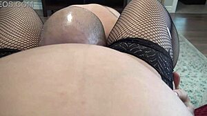 Lesbian milf licks ftm girlfriend's pussy.