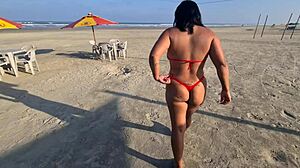 at the beach, sun, sea, and pussy fire - i'll fuck everyone there 😏🌊🏖️