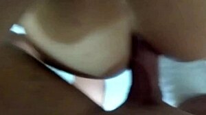 Amateur Brazilian Wife Takes Anal Creampie and Gaping Assfucking from Big Cock with Cuckold Humiliation
