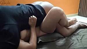 Young Asian Babe Spreads Legs for Missionary Creampie from Stepbrother