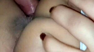 Damn this sexy colombian bride babe sucks cock and offers her big ass sideways!