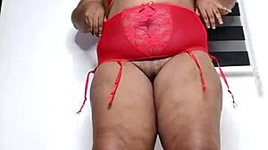 Curvy Housewife Shakes Ass In POV Masturbation And Squirting Solo.