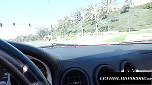 Big Tittied Brunette Gets Her Bubble Butt Pounded Hard!