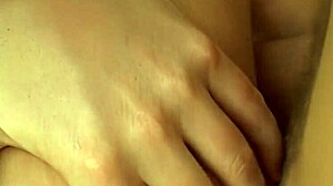 Fucking this blondy slut girl with cumshot on tits and asshole riding!