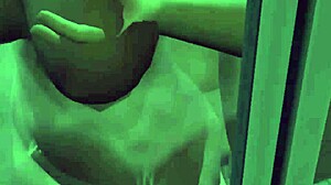 Latina Enjoys Anal Assfucking in Leather Shower Fantasy.