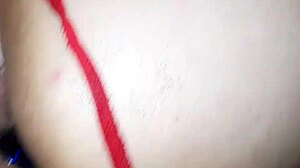 filming my european wife in casual moment