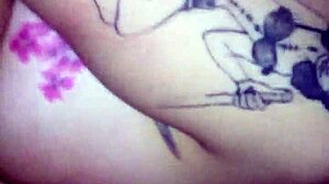 Creamy wet pussy close-up