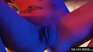 She teases, 'Watch me fuck my ass with ice dildo'