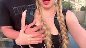 i meet a stranger in the jungle and beg him to grope my pussy until i squirt