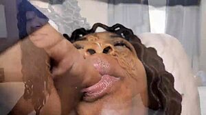 Young Sexy Girl Spreads Legs Wide for Monster Black Cock.