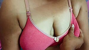 Wild Hot Just Married Desi Bhabi Strips Naked In Bath