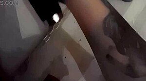 Training session with squirts and spanks for discipline