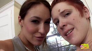 Married milf cheats with redheaded plumber at wedding.
