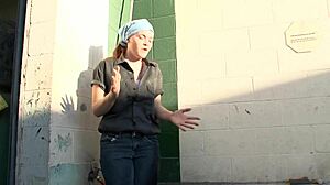 Hey Ariel Stoman and Daisy Layne, aren't you horny red haired lesbians licking pussy and kissing?