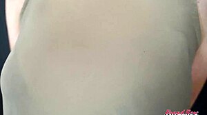 Blonde Keyton Sucks Cock and Gets Pussy Fucked