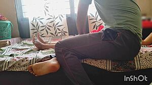 Desi Bhabhi In Red Saree Seduces Servant With Ass Shaking For Hard Dick In Wet Pussy