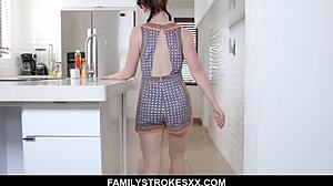 Hot teen wants stepbro's cock so bad