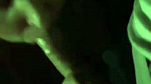 Smiley Joy eagerly sucks Slick Rick's wet dip stick in a close-up blowjob scene